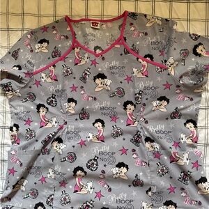 Betty Boop scrub top love potion 3XL unique